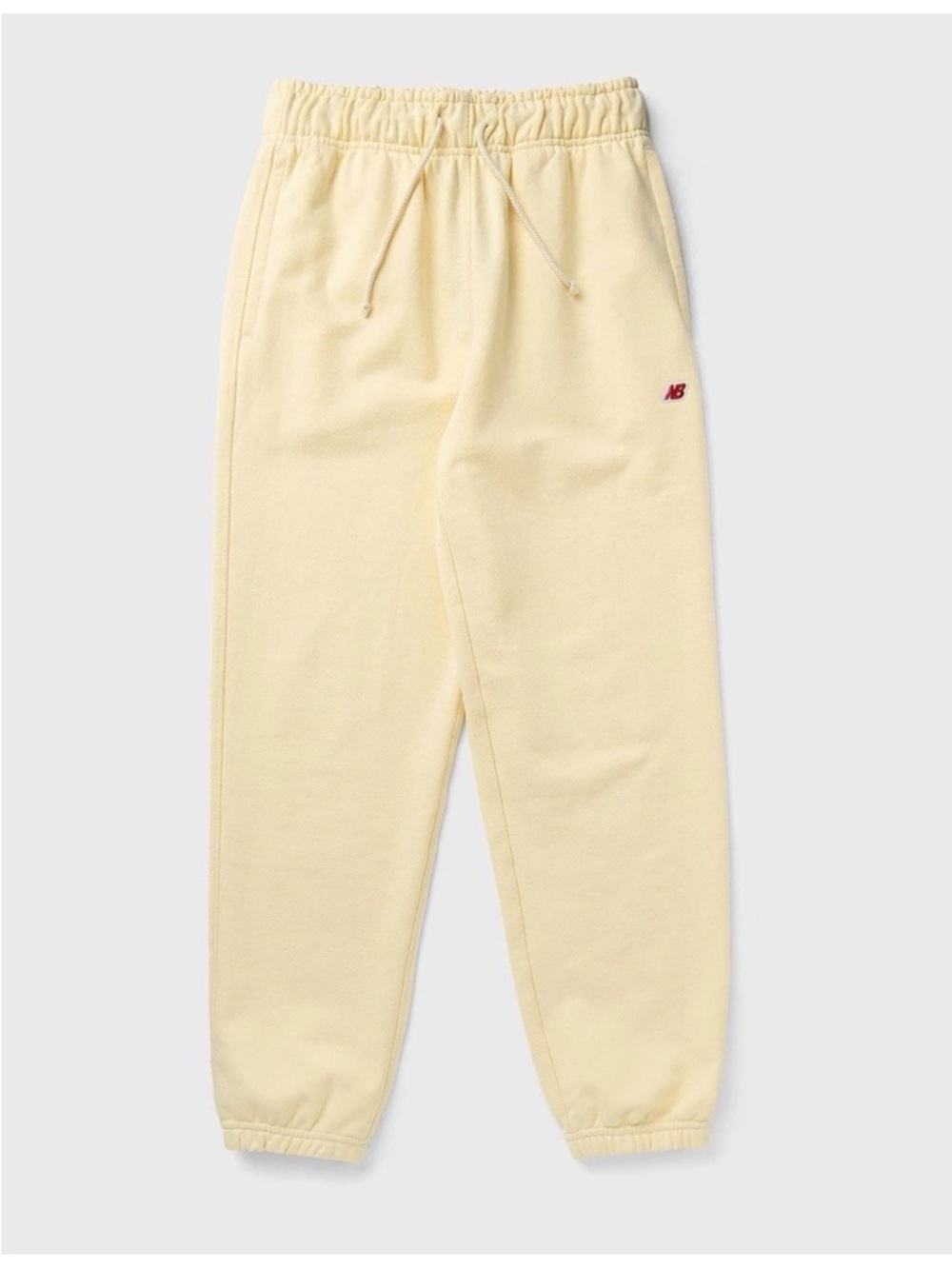 New Balance Made In USA Core Sweatpants Calcium Mens MP43547-CAU Size L